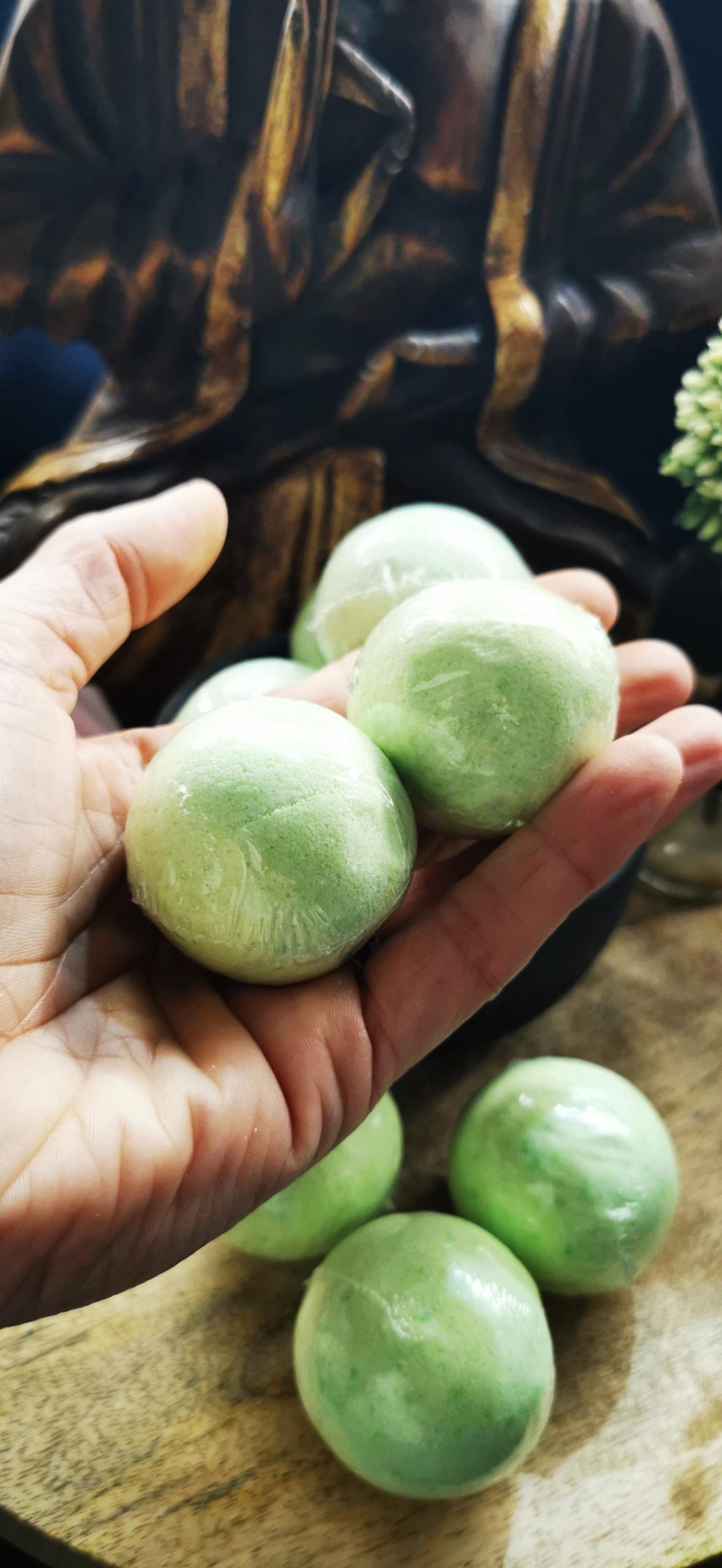 bombe de bain 40g pomme