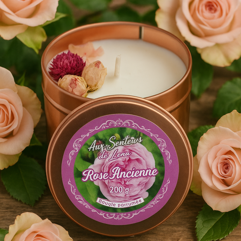 Bougie florale